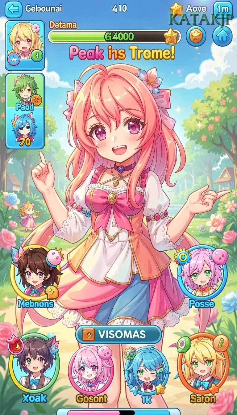 Cuplikan layar JANDA4D — menu navigasi