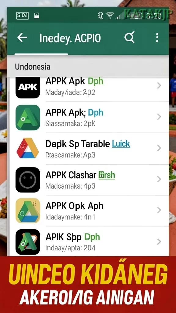 Cuplikan layar JP689 — pengaturan akun