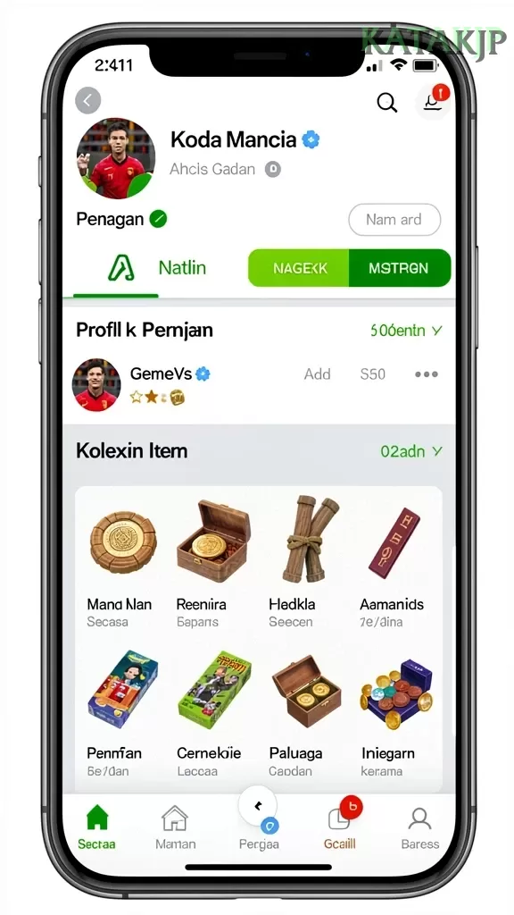 Cuplikan layar BIG11 — halaman utama