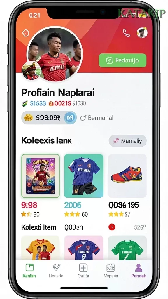 Cuplikan layar NEKATWIN — aktivitas